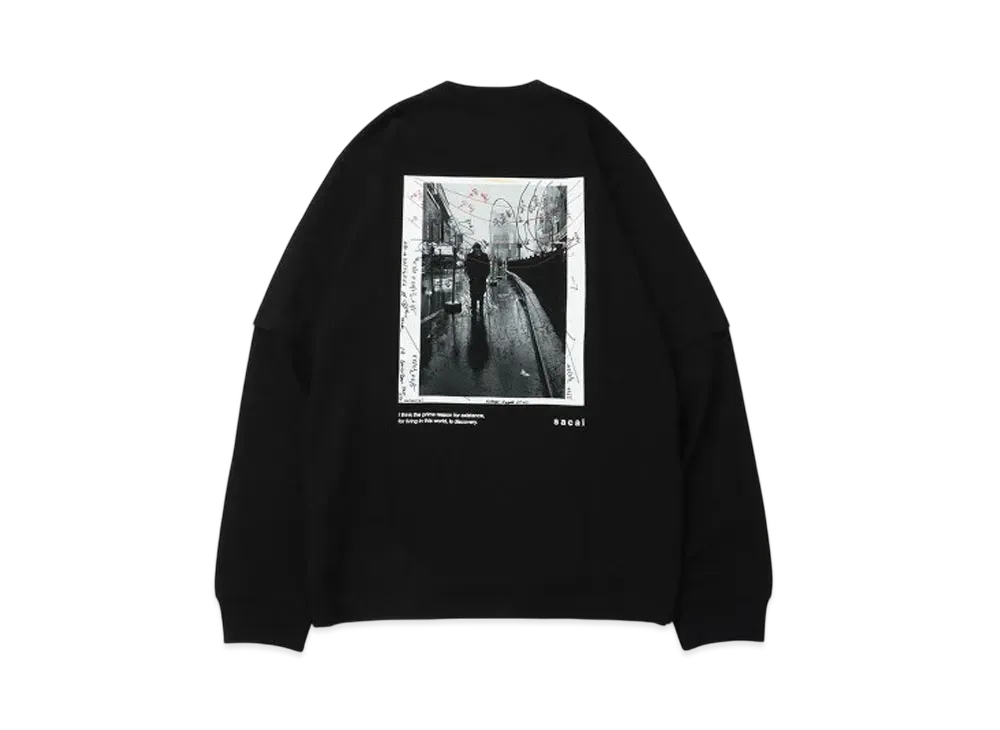 【国内買付】sacai James Dean L/S ジェームスディーン ロンT 国内買付】sacai James Dean L/S ジェームスディーン ロンT