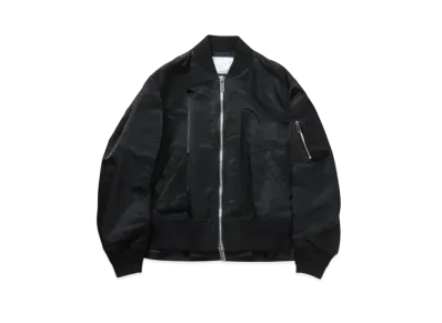 sacai Nylon Twill Blouson "Black"