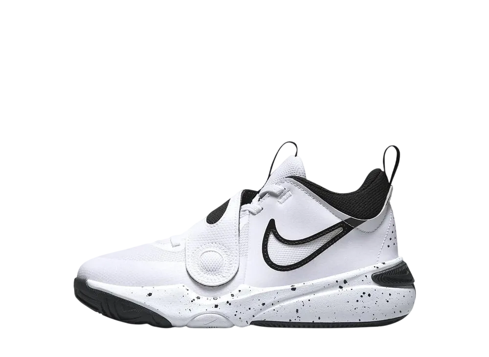ナイキ GS チーム ハッスル D11 "ホワイト/ブラック"