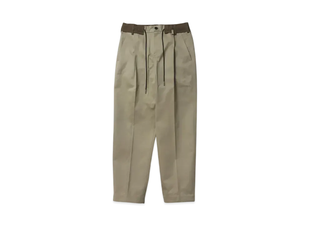 サカイ チノパンツ "ベージュ"