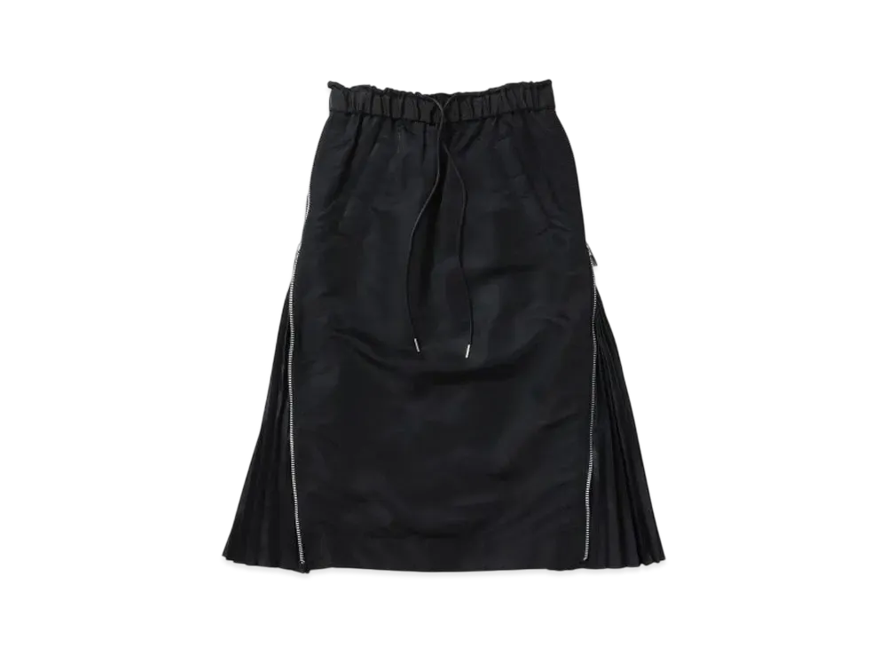 sacai Nylon Twill Skirt "Black"