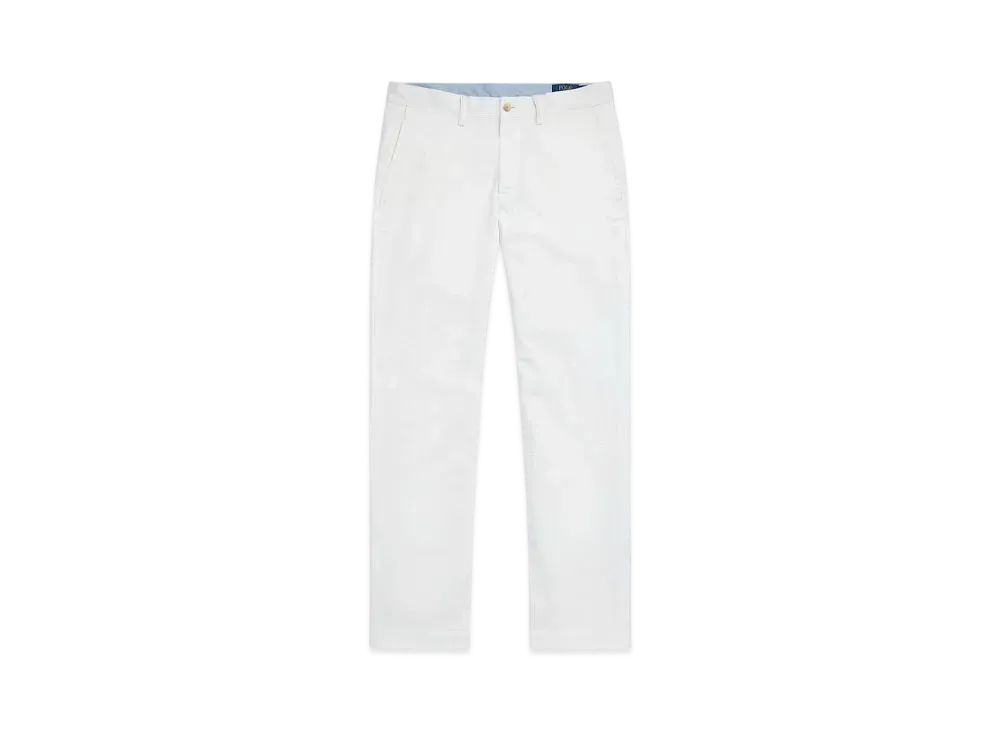 Polo Ralph Lauren Straight Fit Washed Stretch Chino Pants "White"