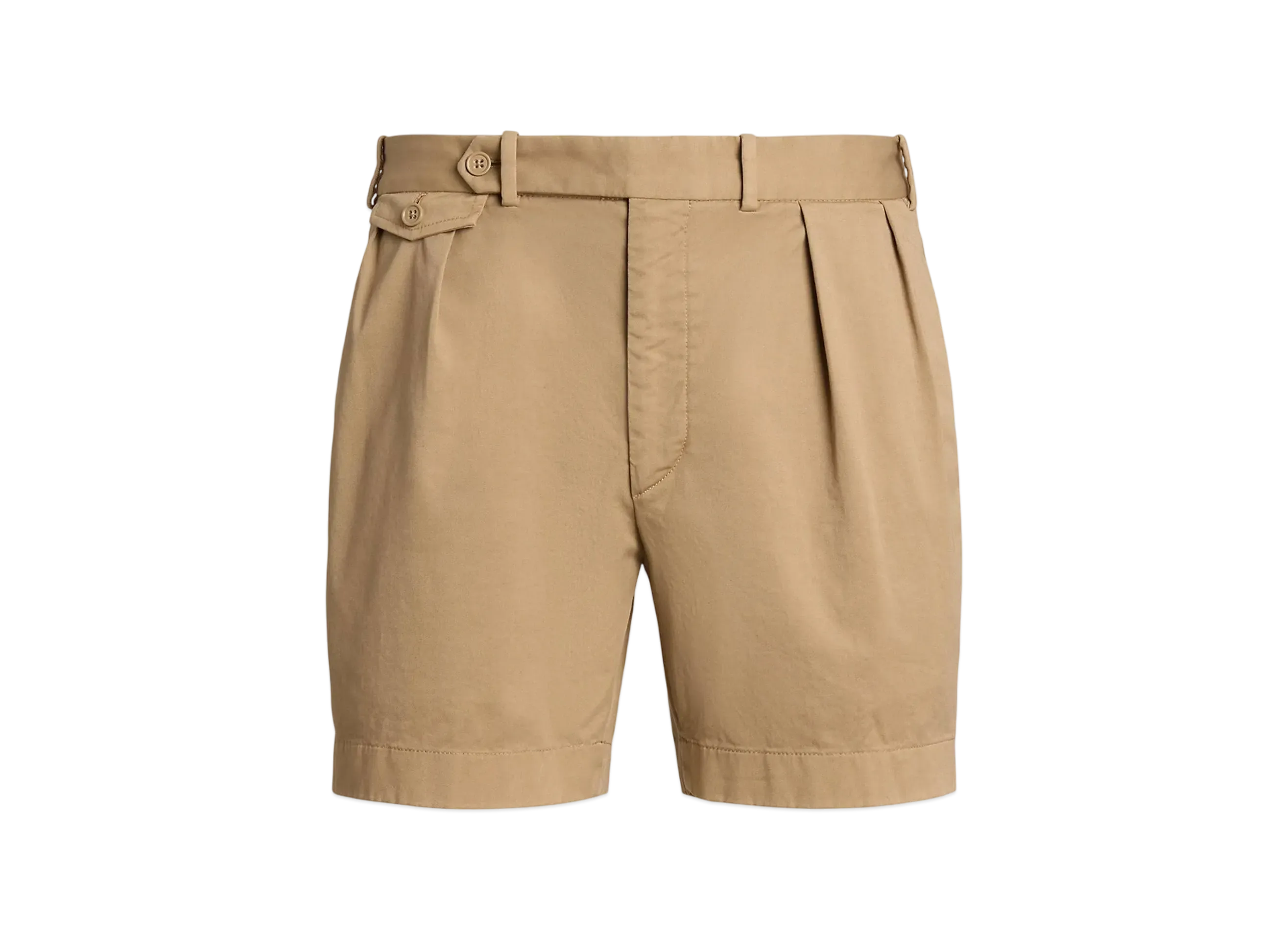 Polo Ralph Lauren Pleated Stretch Chino Short Pants "Brown"