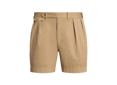 Polo Ralph Lauren Pleated Stretch Chino Short Pants "Brown"