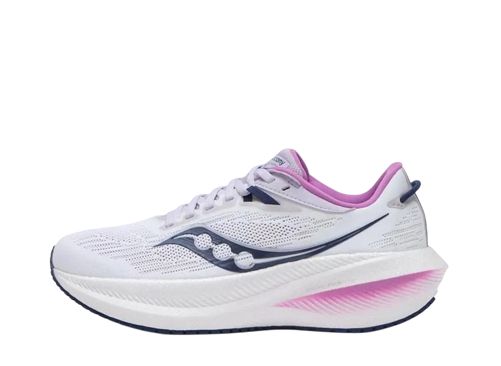 サッカニー ウィメンズ トライアンフ21 "ホワイト/インディゴ"