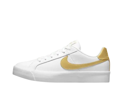 Nike Women's Court Royale AC "White/Metallic Gold"