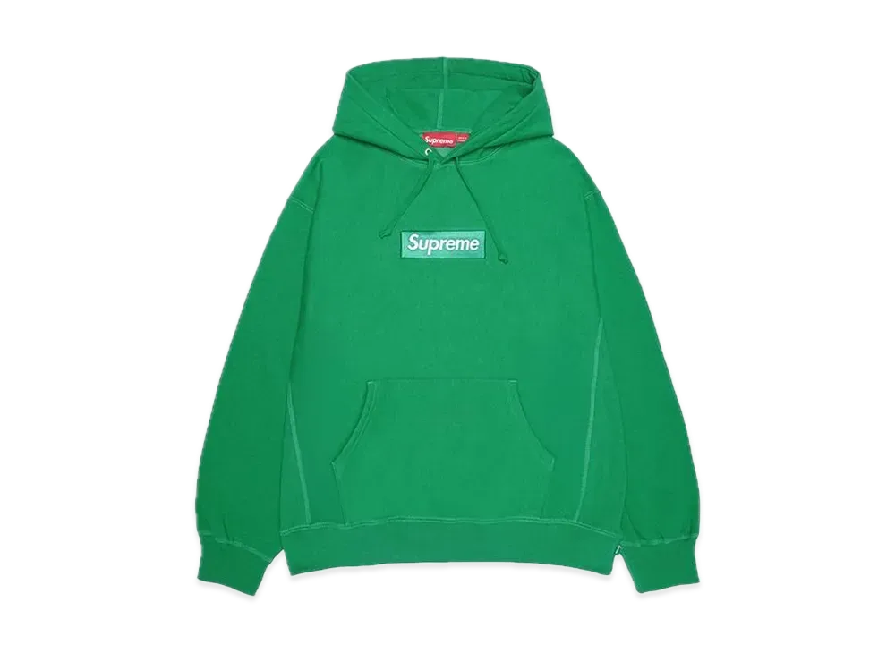 Supreme Box Logo Hooded Sweatshirt "Green" (24FW)