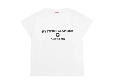 Supreme x HYSTERIC GLAMOUR Baby Tee "White"