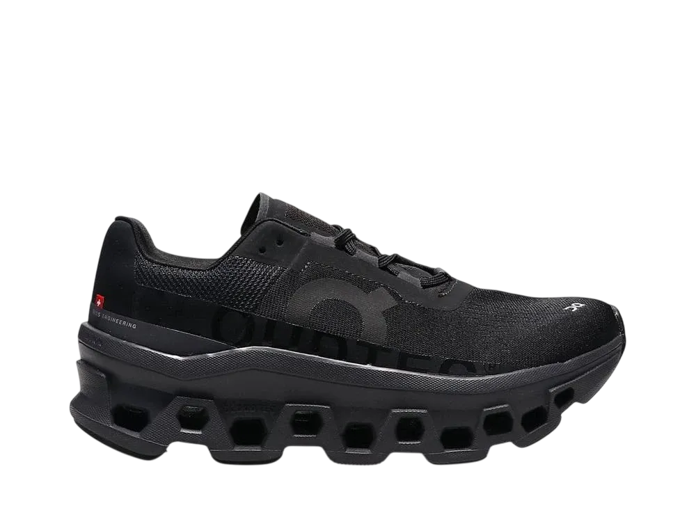 On Women's Cloudmonster "Black/Magnet"