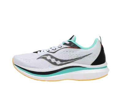 サッカニー ウィメンズ エンドルフィン スピード2 "ホワイト/ブラック/ビズ"