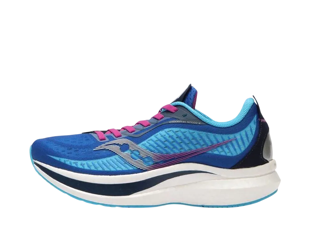 サッカニー ウィメンズ エンドルフィン スピード2 "ロイヤル/ブレイズ"