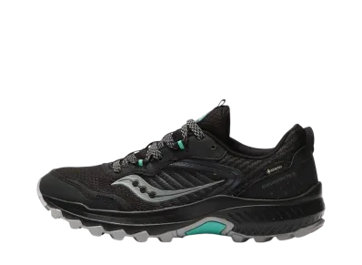 サッカニー ウィメンズ エクスカーション TR 15 ゴアテックス "ブラック/ジェイド"