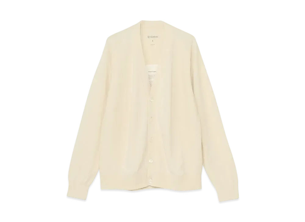 Goldwin Wool x Brewed Protein Whole Garment Cardigan (Unisex) "Natural"