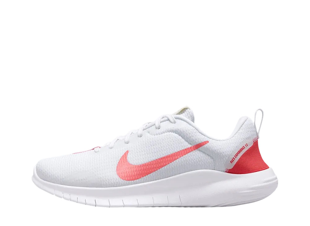 ナイキ ウィメンズ フレックス エクスペリエンスラン12 "ホワイト/ホワイト/マジックエンバー"