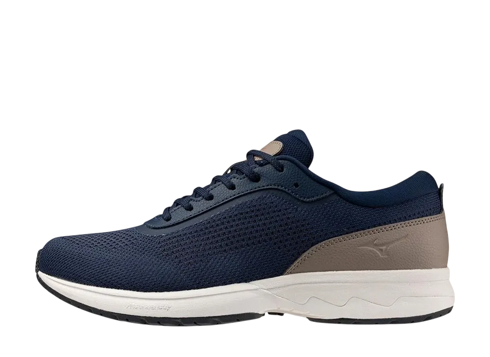 ミズノ ウエーブクロスイー NS "ネイビー/グレージュ"