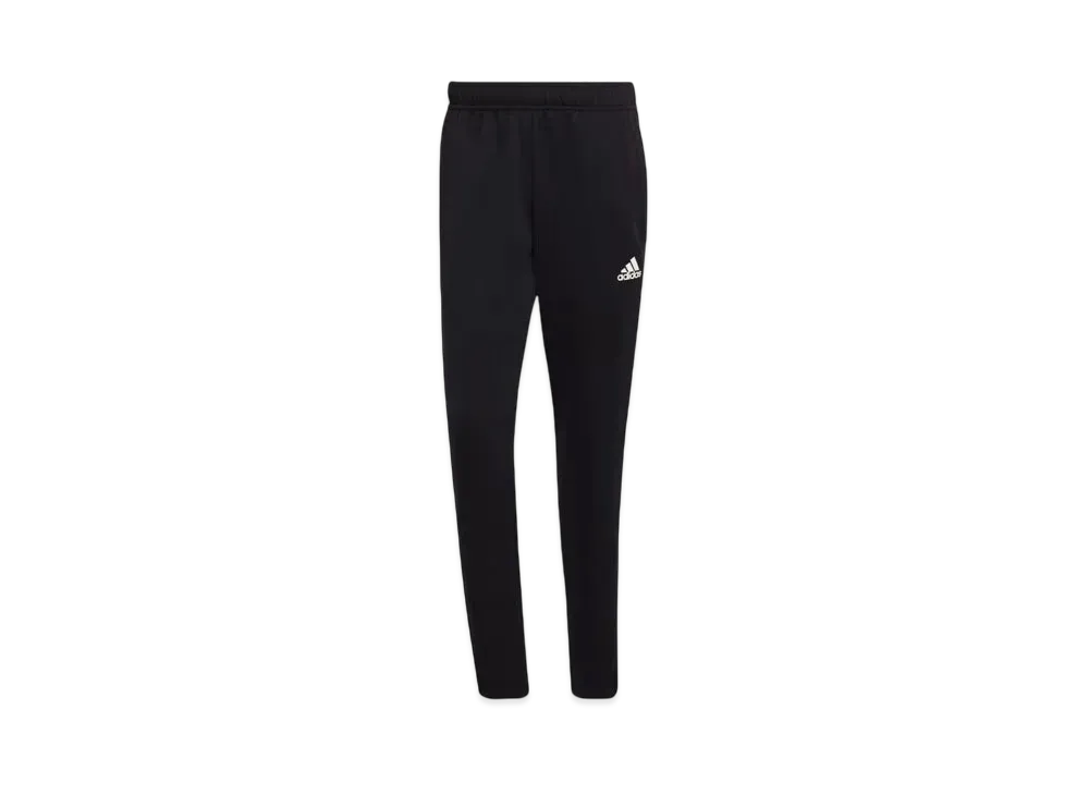 adidas Aeroready Sereno Slim Tapered Cut Three Stripes Pants "Black/White"