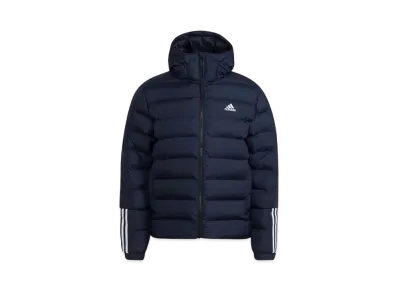 adidas Itavic Three Stripes Midweight Hooded Jacket "Legend Ink"