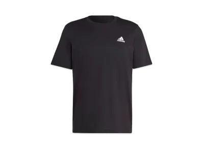 adidas Essentials Single Jersey Small Embroidered Logo Short Sleeve T-Shirt "Black"