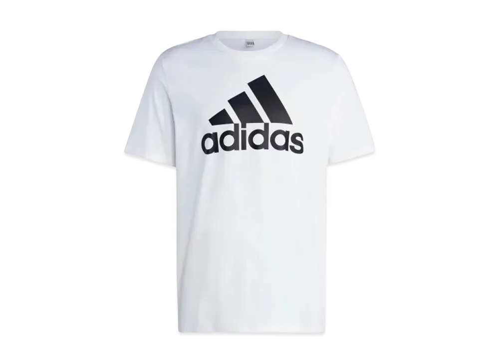 adidas Essentials Single Jersey Big Logo Short Sleeve T-Shirt "White"