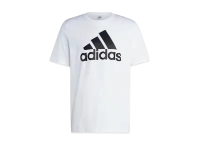 adidas Essentials Single Jersey Big Logo Short Sleeve T-Shirt "White"