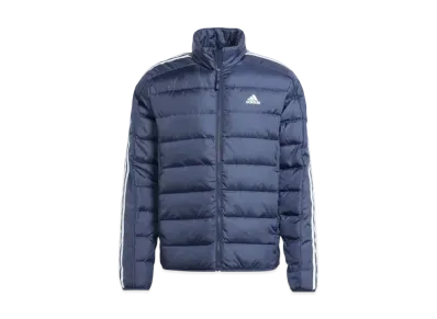 adidas Essentials Three Stripes Light Down Jacket "Legend Ink"