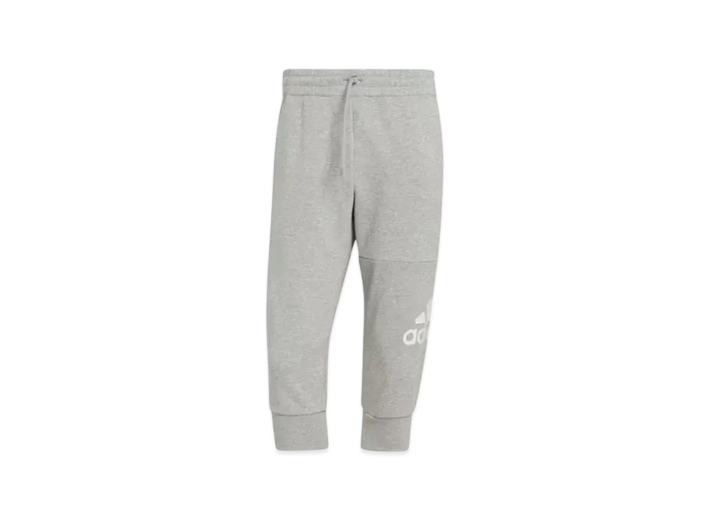 adidas Essentials Big Logo 3/4 Length Pants "Medium Grey Heather"
