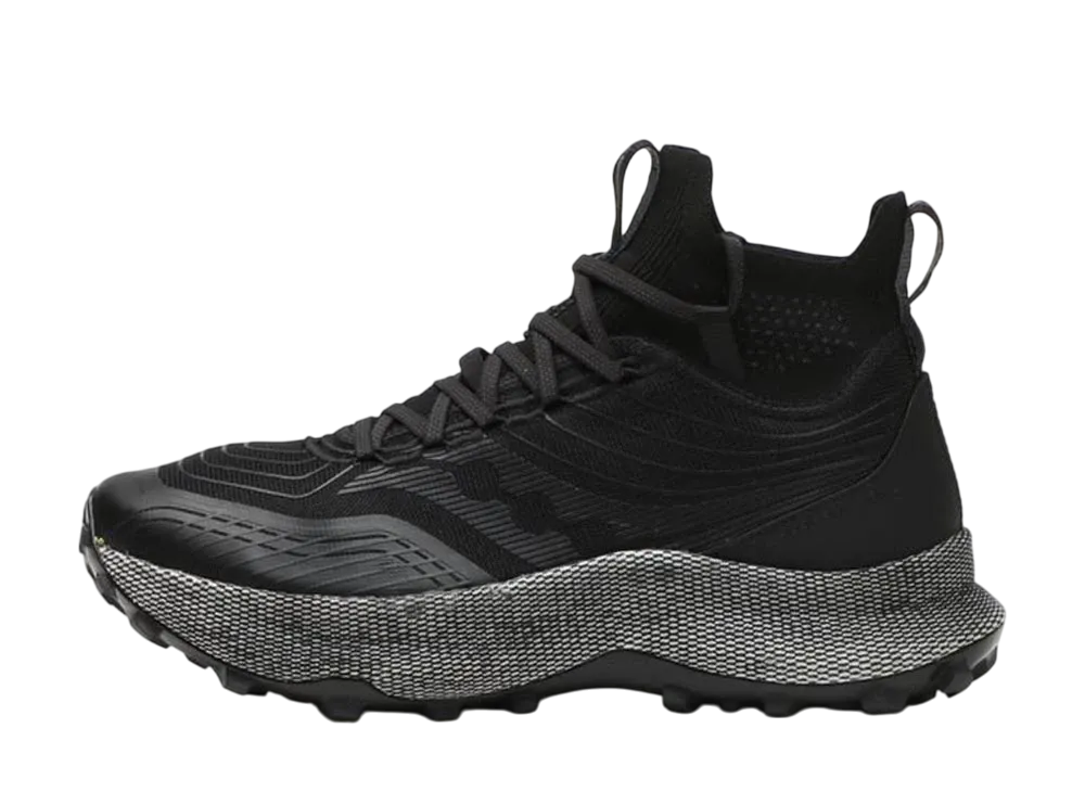 サッカニー エンドルフィン トレイル ミッド "ブラック/グラベル"