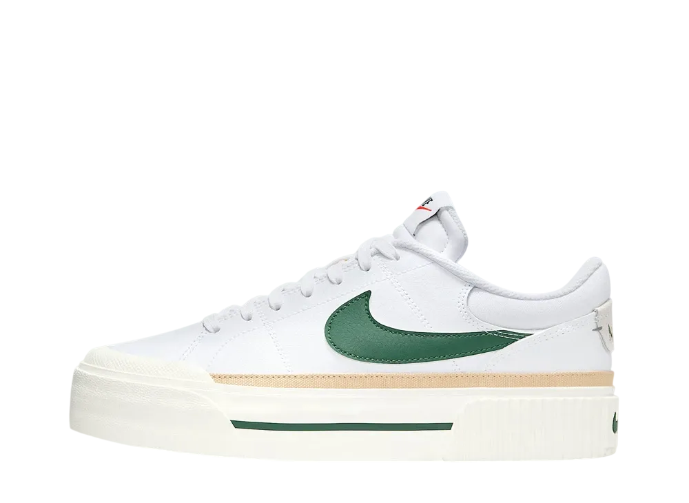 ナイキ ウィメンズ コートレガシー リフト "ホワイト/セイル/セサミ/ファー"