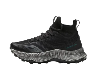 サッカニー ウィメンズ エンドルフィン トレイル ミッド "Black/Gravel"