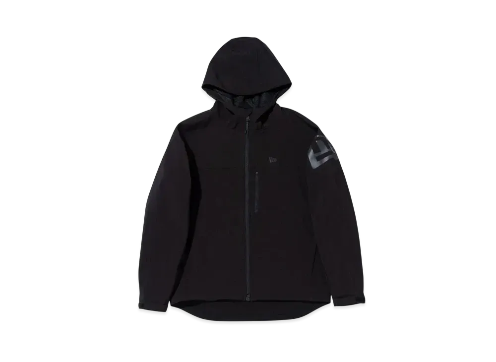 NEW ERA Performance Apparel Shell Jacket Flag Logo "Black"