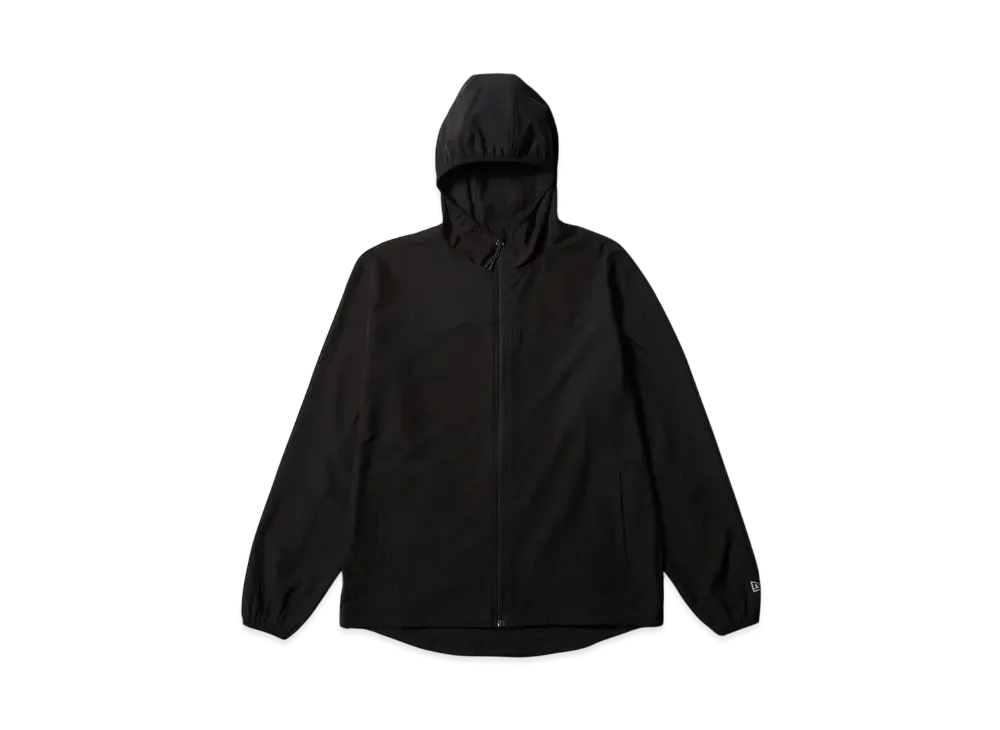 NEW ERA Performance Apparel Light Wind Jacket Vertical Logo "Black"