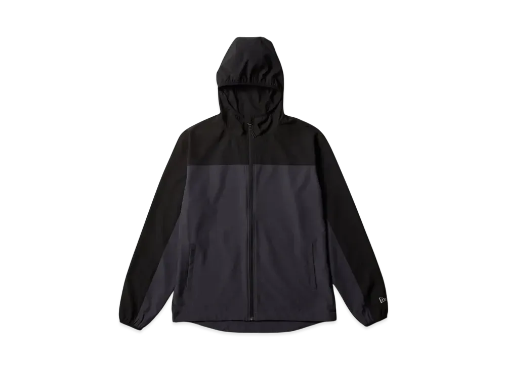 NEW ERA Performance Apparel Light Wind Jacket Vertical Logo "Graphite"