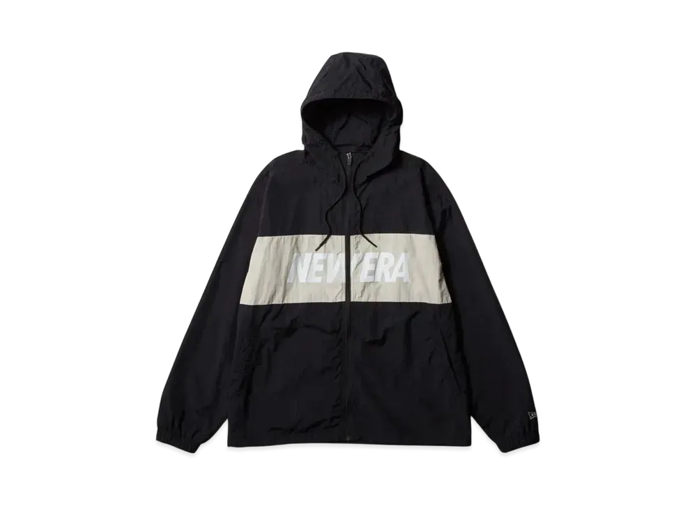 NEW ERA Performance Apparel Nylon Track Jacket "Black"