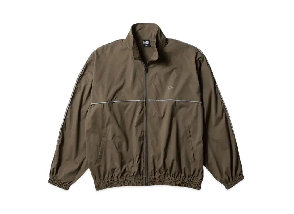 NEW ERA Performance Apparel Oversized Piping Track Jacket "Olive"