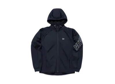 NEW ERA Performance Apparel Warm Up Jacket 2 Word Mark "Black"