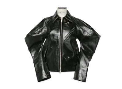 sacai Women's Leather Jacket "Black"