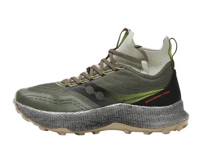 サッカニー エンドルフィン トレイル ミッド "オリーブ/ブラック"