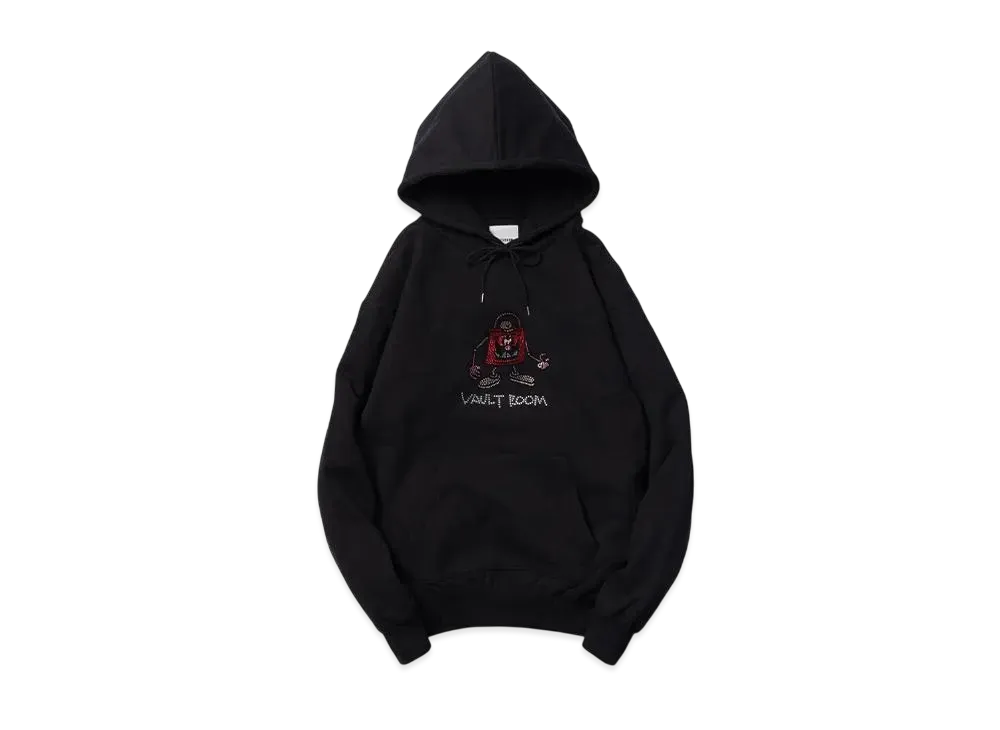 VAULTROOM Devil Rhinestone Hoodie "Black"