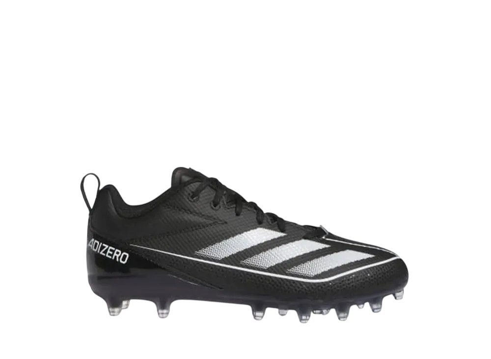 adidas GS Adizero Electric 2 Football Cleats "Core Black/Cloud White"
