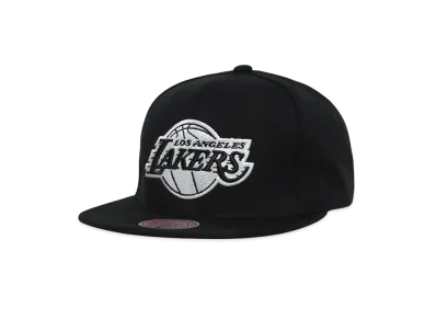 Mitchell&Ness NBA EVERGREEN BLACK WHITE SNAPBACK LAKERS "BLACK"