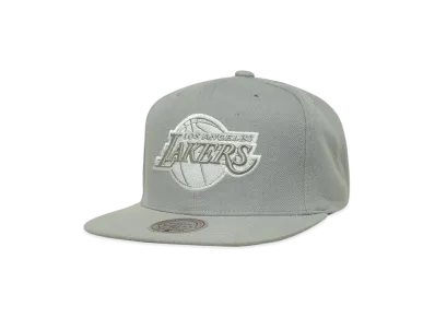 Mitchell&Ness NBA EVERGREEN GREY WHITE SNAPBACK LAKERS "GREY"