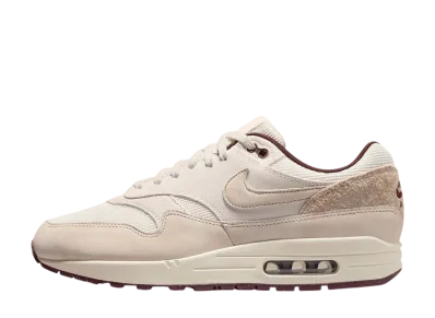 Nike Air Max 1 PRM "Sail/Phantom/Burgundy Crush/Light Orewood Brown"