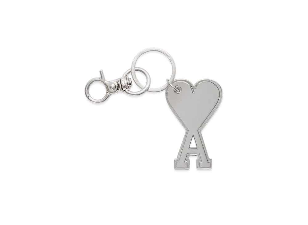 AMI PARIS Ami de Coeur Key Ring "Silver"