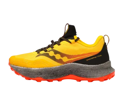 サッカニー エンドルフィン トレイル "ビジゴールド/ビジレッド"