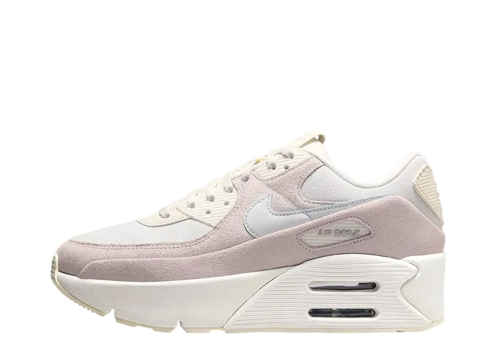 Nike Women's Air Max 90 LV8 SE "Photon Dust/Sail/Light Soft Pink/Football Grey"