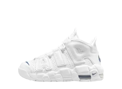 Nike GS Air More Uptempo "White/Midnight Navy"