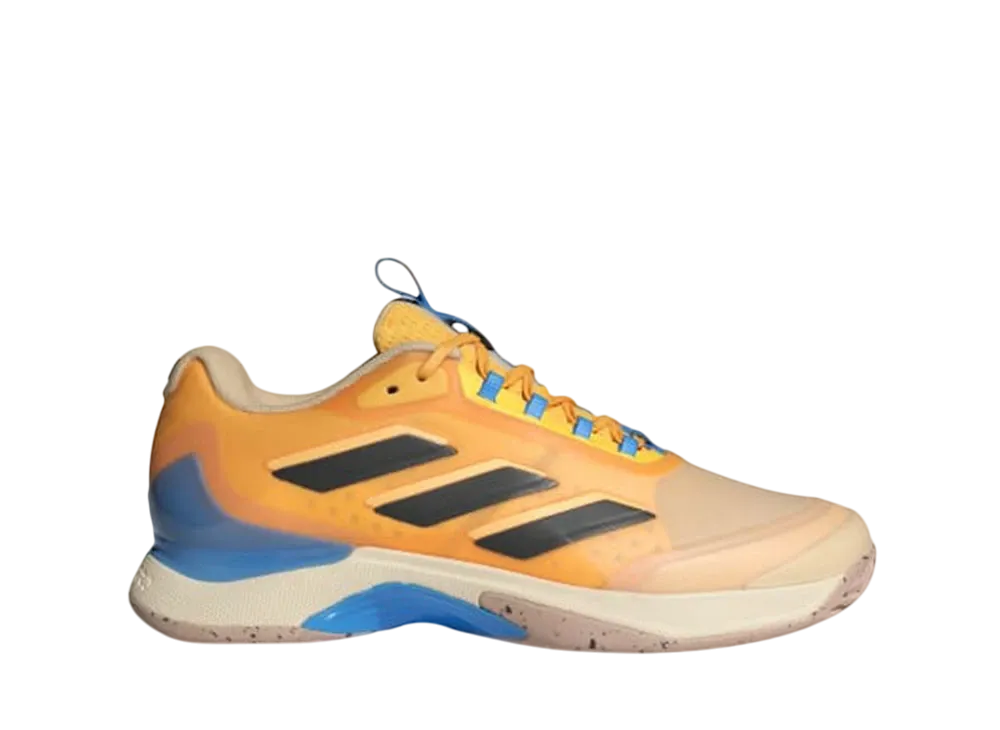 アディダス ウィメンズ アバコート 2 テニス "セミスパーク/コアブラック/ブルーバースト"