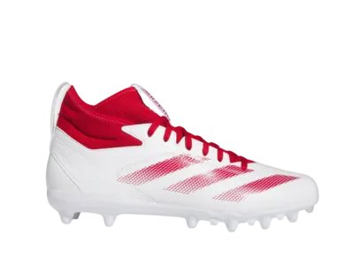 adidas Adizero Impact 2 Football Cleats "Cloud White/Team Power Red 2"
