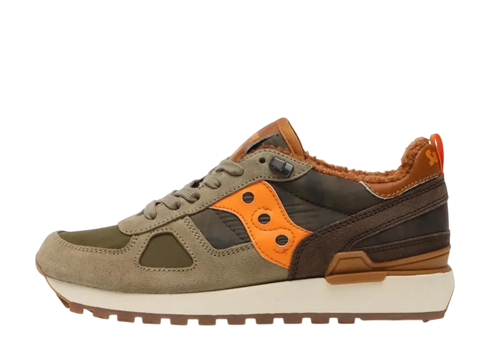 サッカニー シャドウ オリジナル "グリーン/ブラウン/オレンジ"