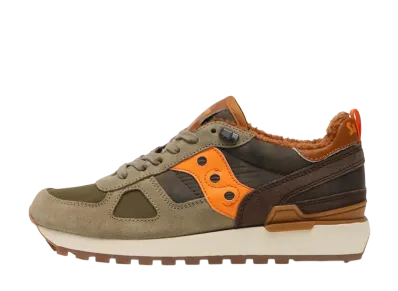 サッカニー シャドウ オリジナル "グリーン/ブラウン/オレンジ"